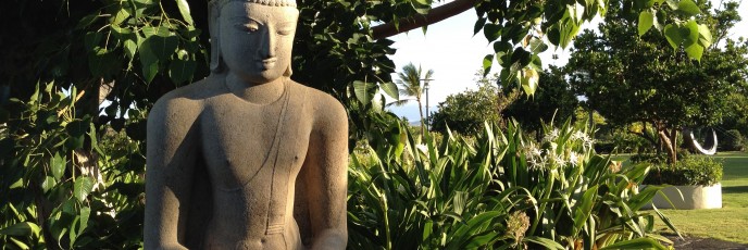 buddha statue, hawaii